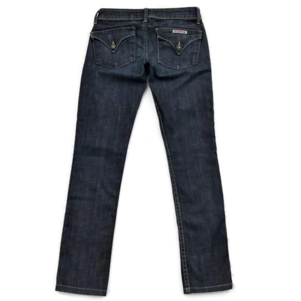 Hudson Jeans Skinny Back Flap Pockets Low Rise USA 24x29 - Picture 3 of 8